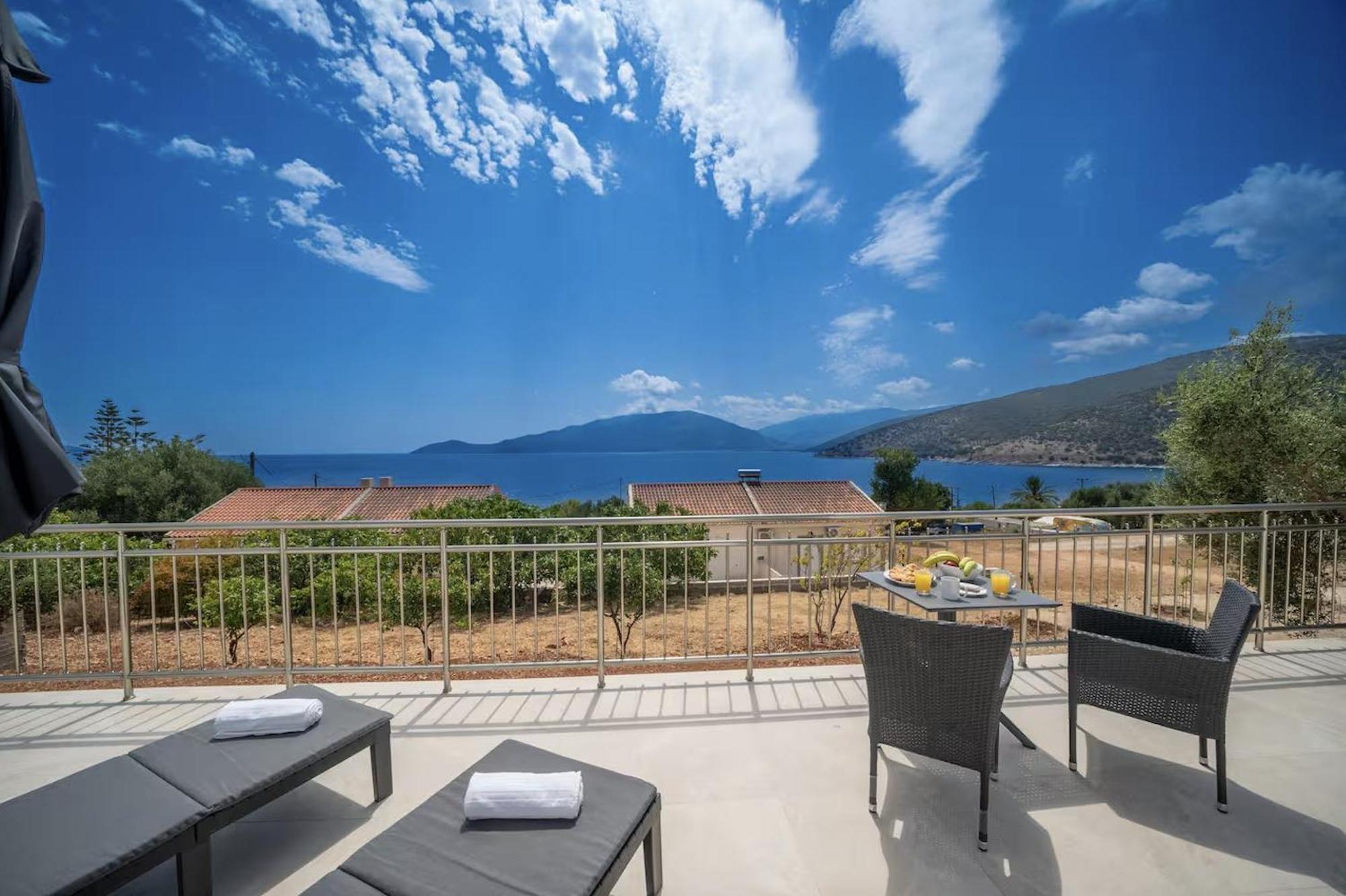 Maritina'S Apartments Amazing Sea View Agia Efimia Exterior photo